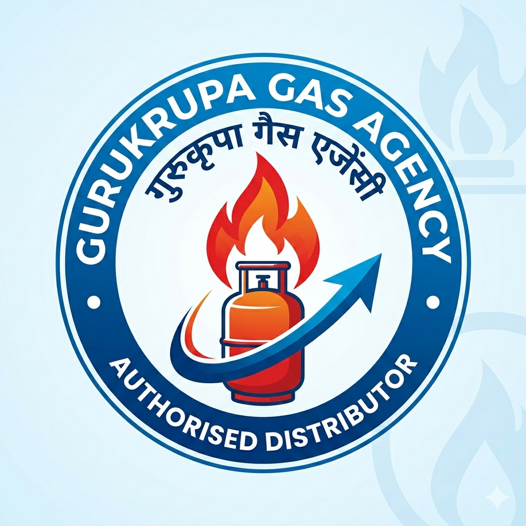 Gurukrupa Gas Agency Logo